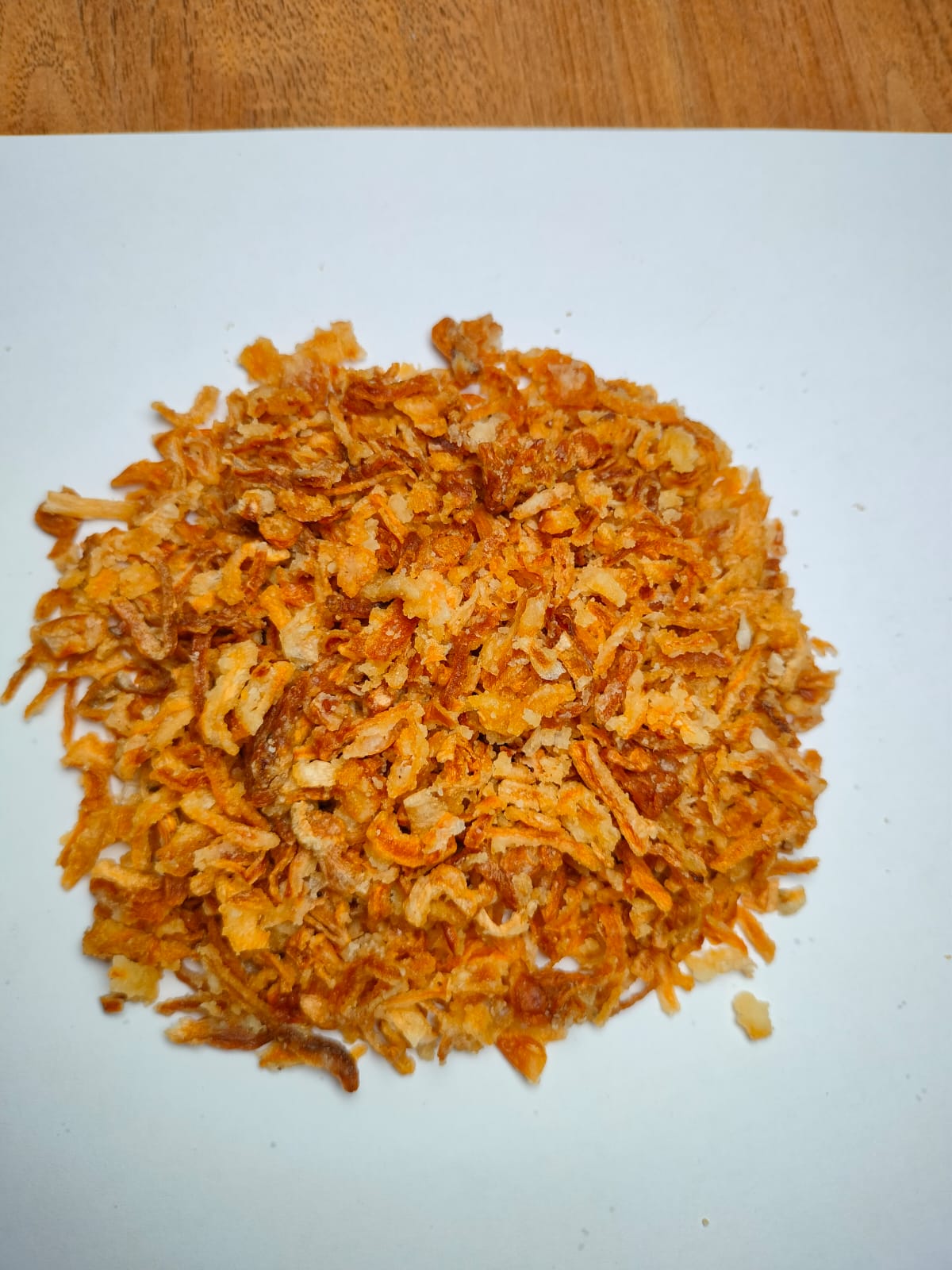 Birista Dehydrated White Fried Onion Coated Retail Export Jaipur Lucknow Vadodara Bhopal Nashik Indore