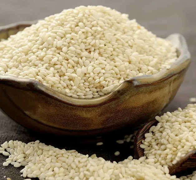 Sesame Seeds White Black Hulled Natural Export Mahuva Gujarat India