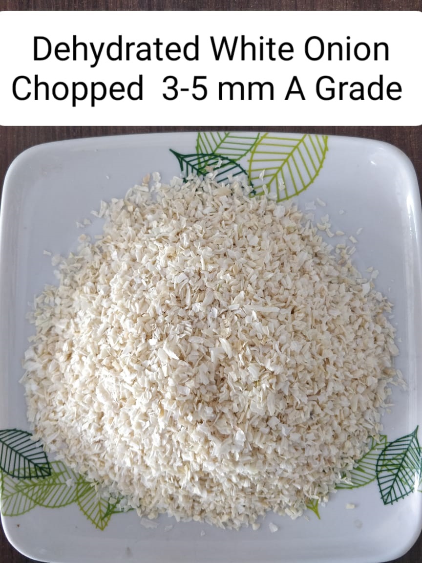 Dehydrated White Onion Chopped Manufacturer Mahuva Gujarat India Exporter